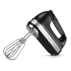 KitchenAid 9-Speed Digital Hand Mixer with Turbo Beater II Accessories and Pro Whisk - Onyx Black