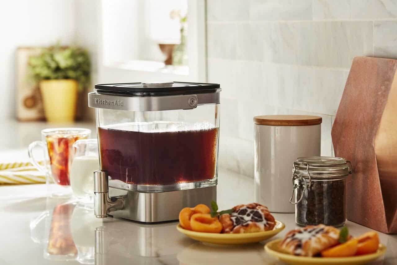 KitchenAid KCM5912SX Cold Brew Coffee Maker 38 Ounce Brushed Stainless Steel