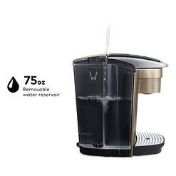 Keurig K-Elite Single Serve K-Cup Pod Coffee Maker, Brushed Gold