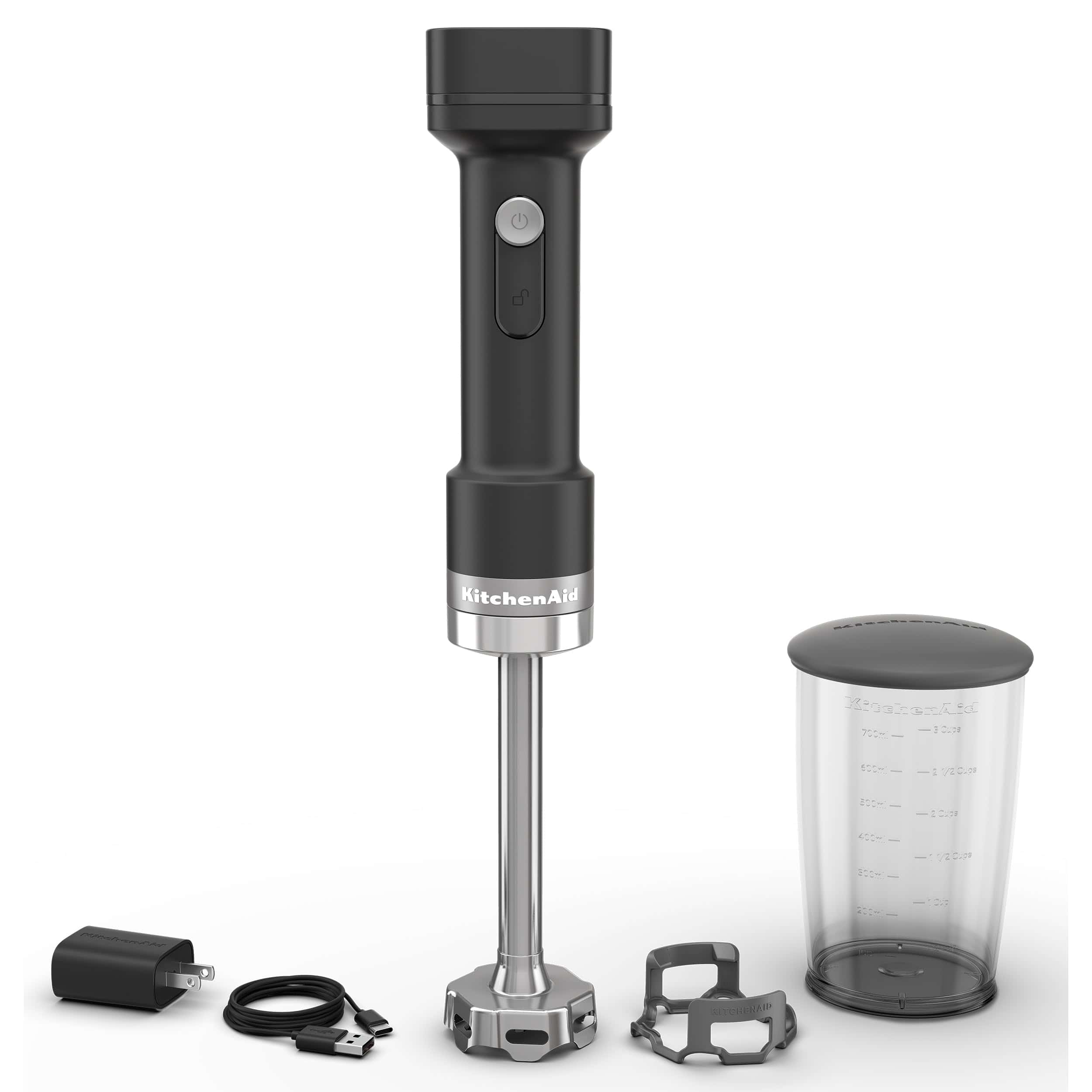 KitchenAid KHBRV71BM Go Cordless Hand Blender - battery included
