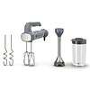Ninja CI105BRN Foodi Power Mixer System, 750-Peak-Watt Immersion Blender and Hand Mixer, Sea Salt Gray