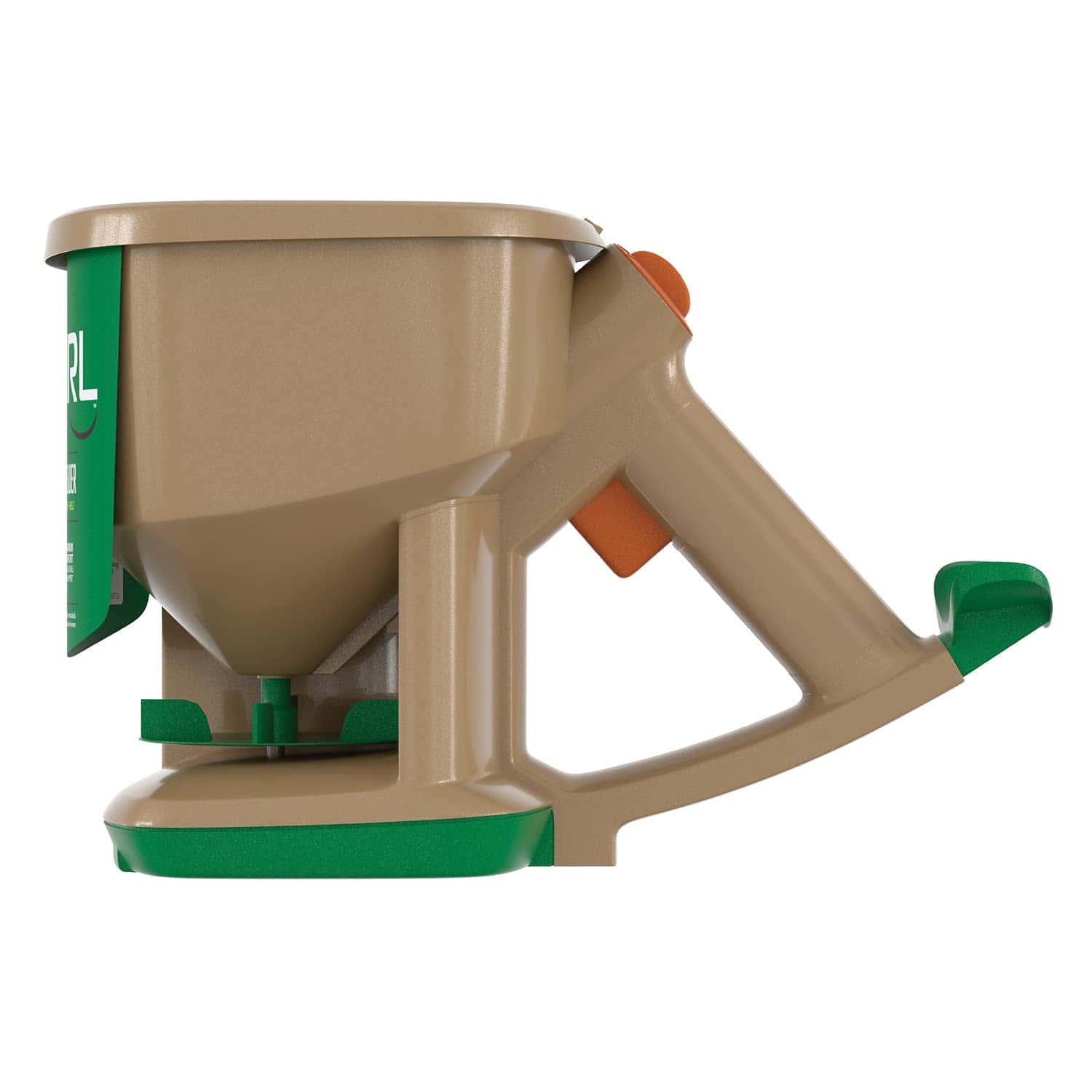Scotts Whirl Hand-Powered Spreader for Seed, Fertilizer, Salt, Ice Melt, Handheld Spreader Holds up to 1,500 sq. ft. Product
