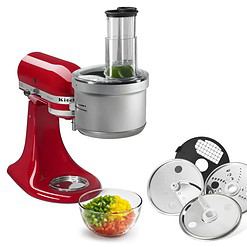 KitchenAid KSM2FPA Food Processor Attachment, Dicing Kit, Silver