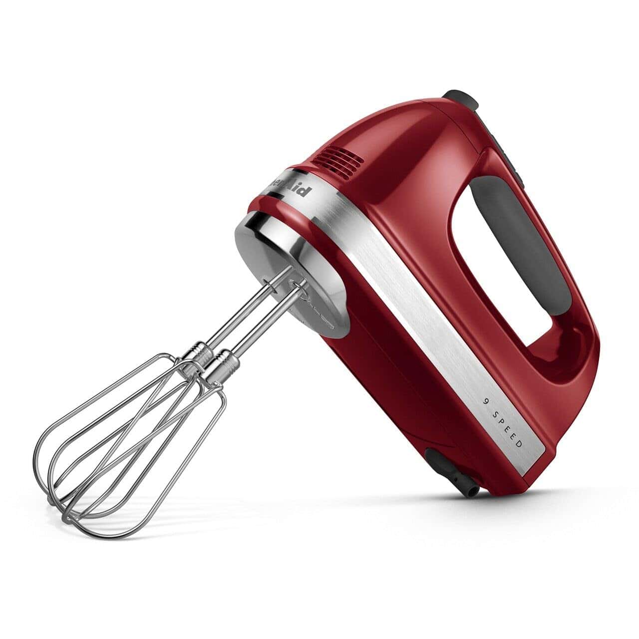 KitchenAid KHM926ER Empire Red 9-Speed Hand Mixer