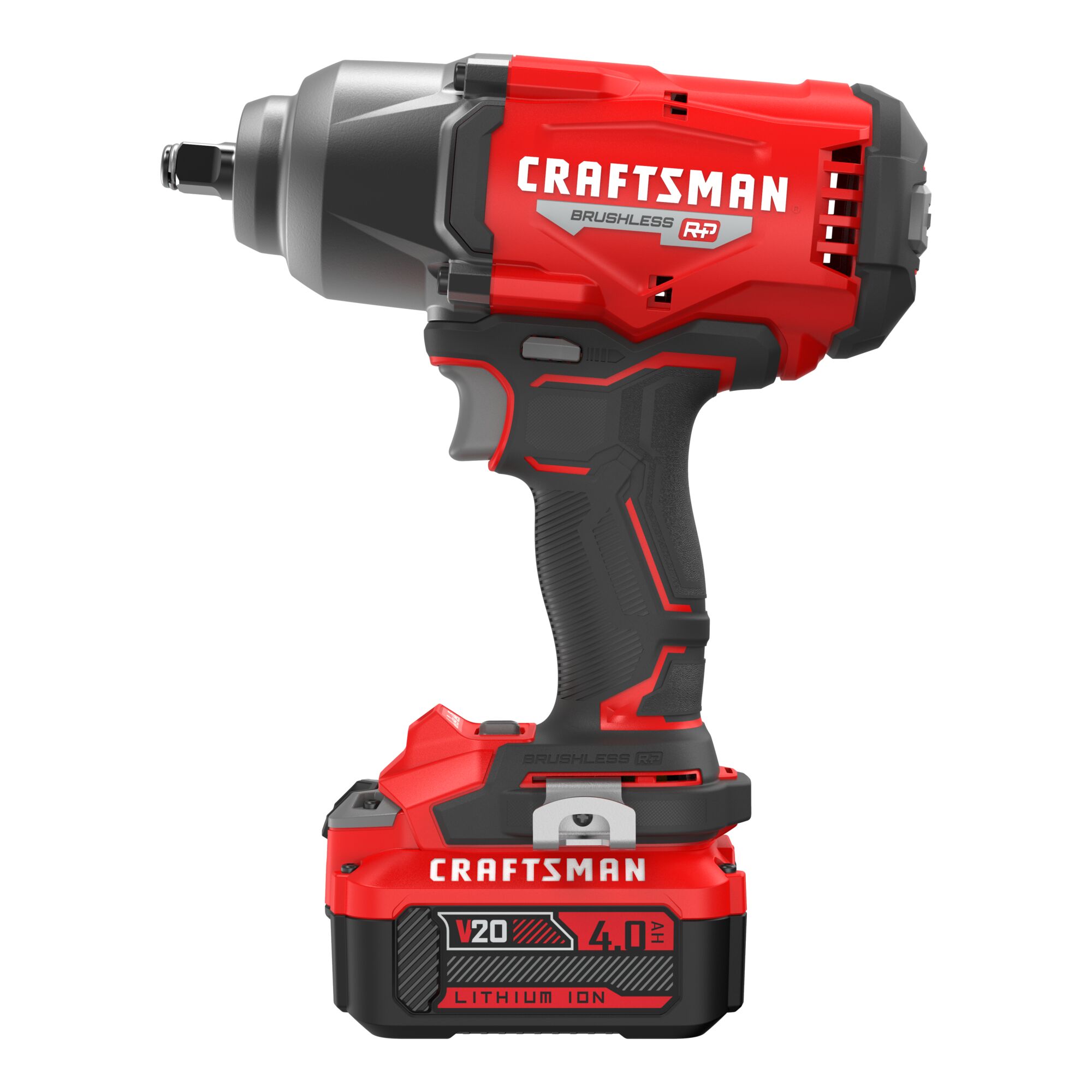 Craftsman V20 1/2 in. Cordless Brushless Impact Wrench w/Hog Ring Kit (Battery & Charger) - Image 11