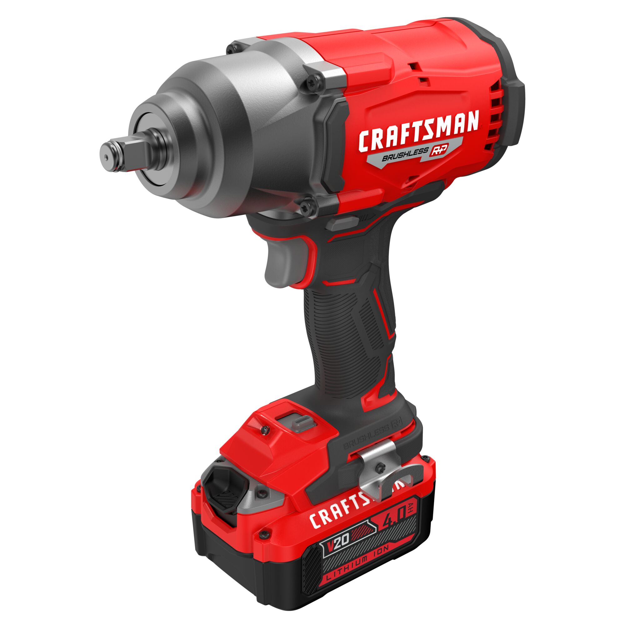 Craftsman V20 1/2 in. Cordless Brushless Impact Wrench w/Hog Ring Kit (Battery & Charger) - Image 9
