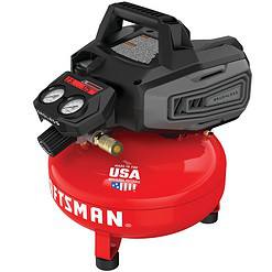 CRAFTSMAN CMCC2520B V20 RP 2.5-Gallon Portable Electric Cordless 125 PSI Pancake Air Compressor