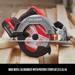 Craftsman CMCS550B V20 7-1/4 in. Cordless Brushless Circular Saw Tool Only