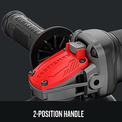 CRAFTSMAN CMEG200 4.5-in 7.5 Amps Paddle Switch Corded Angle Grinder