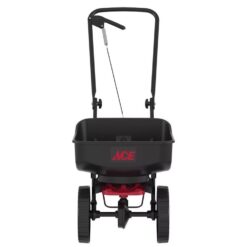 Ace 15.63 in. W Broadcast Push Spreader For Fertilizer/Ice Melt/Seed 5000 sq ft