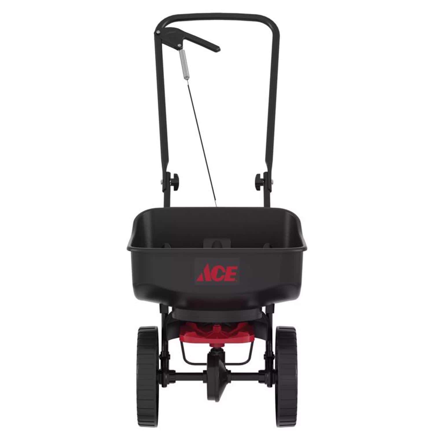 Ace 15.63 in. W Broadcast Push Spreader For Fertilizer/Ice Melt/Seed 5000 sq ft