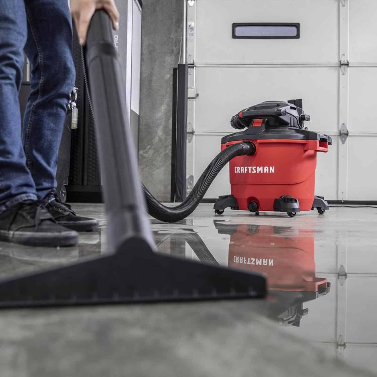 Craftsman CMXEVBE17607 16 gal Corded Wet/Dry Vacuum with Blower 12 amps 120 V 6.5 HP