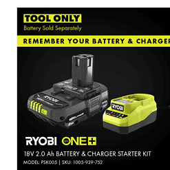 RYOBI P235AB ONE+ 18V Cordless 1/4 in. Impact Driver (Tool Only)