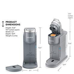 Keurig K-Iced Single Serve Coffee Maker - Brews Hot and Cold - Gray