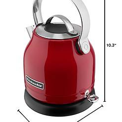 KitchenAid KEK1222ER 1.25-Liter Electric Kettle - Empire Red, Small
