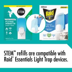 STEM Light Trap Indoor Fruit Fly Trap, Effective Insect Control for Home, Attracts and Traps Flying Insects