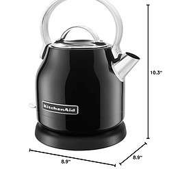 KitchenAid KEK1222BM 1.25 L Electric Kettle, Black Matte