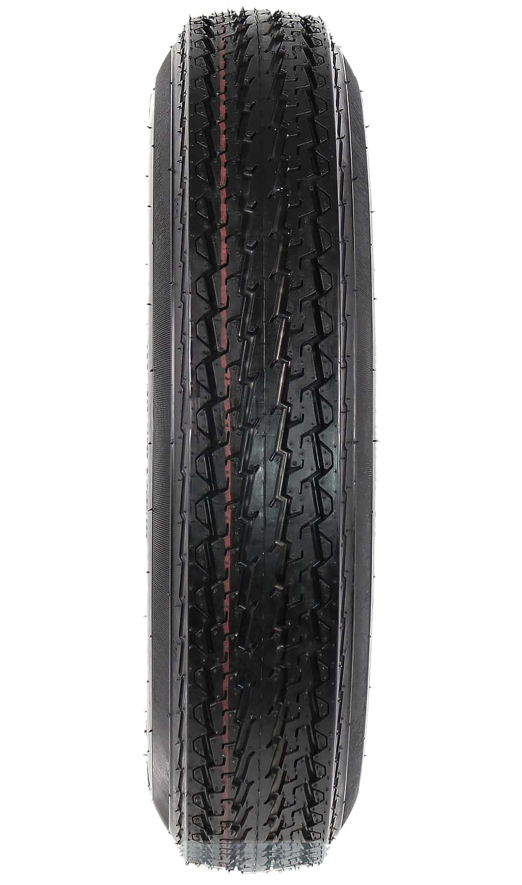 eCustomRim 2-Pack Trailer Tire On Rim 4.80-12 Load C 5 Lug White Spoke Wheel 30660