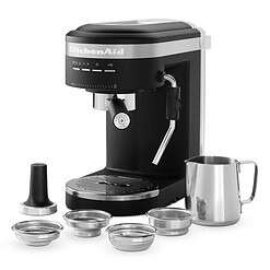 KitchenAid KES6403BM Semi-Automatic Espresso Machine, Black Matte, 1.4 Liters