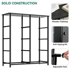 YITAHOME Dresser for Bedroom, Fabric Dresser with 8 Drawers, Tall Dresser, Chest of Drawers for Closet