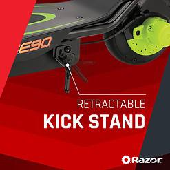 Razor Power Core E90 Electric Scooter with hub Motor, Push-Button Throttle, for Kids 8+