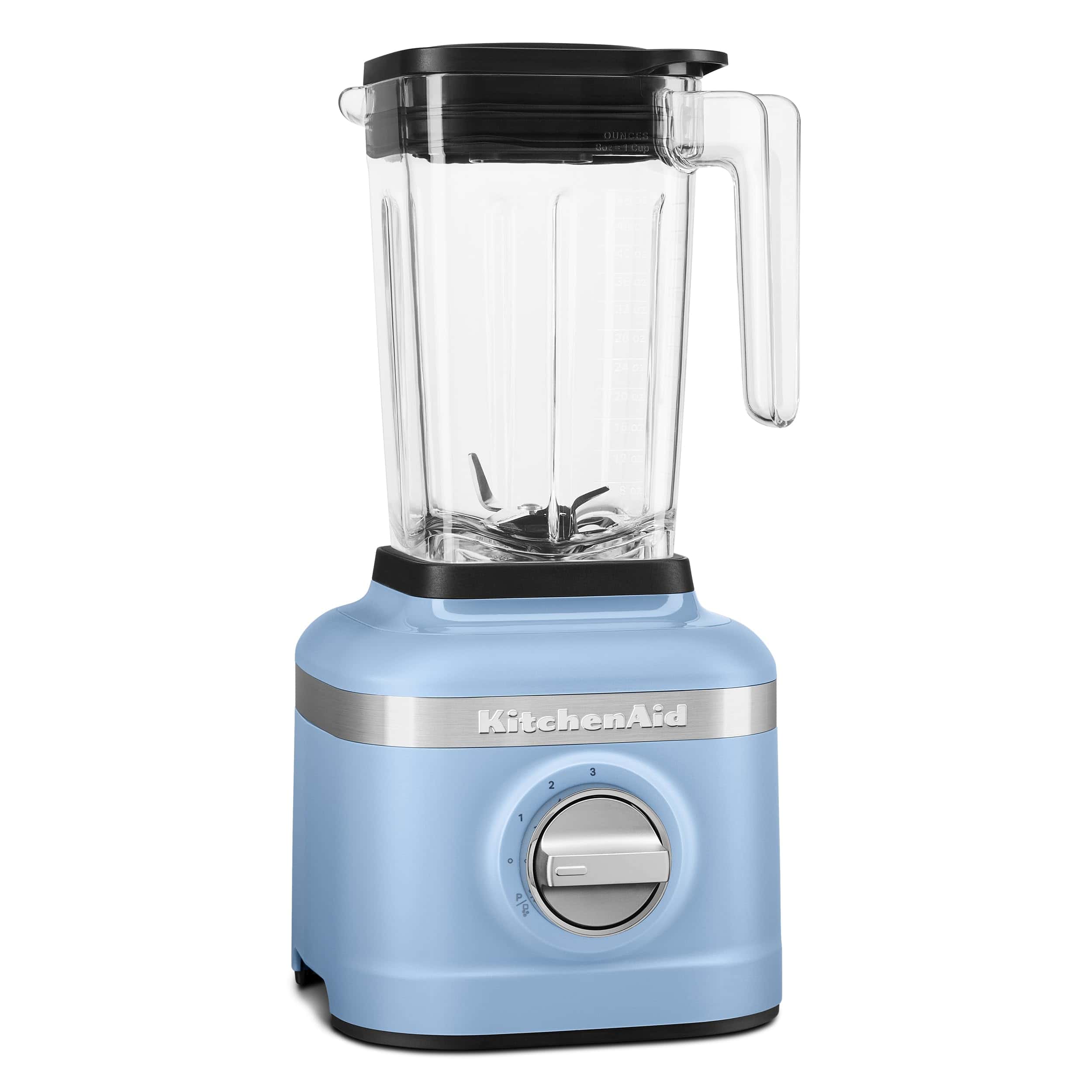 KitchenAid KSB1332YVB K150 3 Speed Ice Crushing Blender with 2 Personal Blender Jars - Blue Velvet, 48 oz