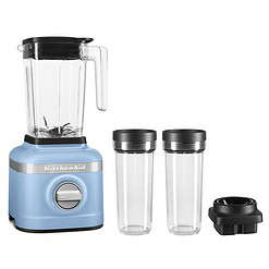 KitchenAid KSB1332YVB K150 3 Speed Ice Crushing Blender with 2 Personal Blender Jars - Blue Velvet, 48 oz
