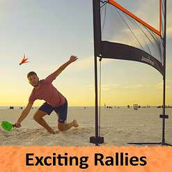 Jazzminton Badminton and Tennis with A Whole New Spin On It - Fun Games for Kids & Adults