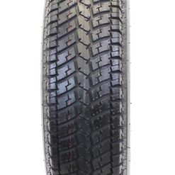 eCustomRim 2-Pack Trailer Tire On Black Wheel Modular Rim ST205/75D15 LRC 5 Lug On 4.5 15 x 5