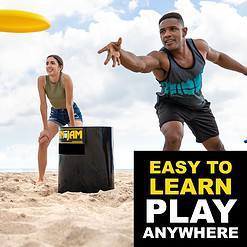 Kan Jam Disc Toss Game - American Made Outdoor Game for The Backyard