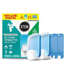 STEM Light Trap Indoor Fruit Fly Trap, Effective Insect Control for Home, Attracts and Traps Flying Insects