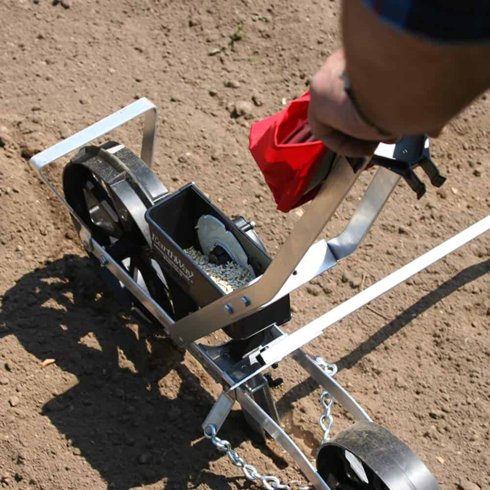 EarthWay 1001-B Precision Garden Seeder Row Planter with 7 Seed Plates and 30 Inch Row Marker