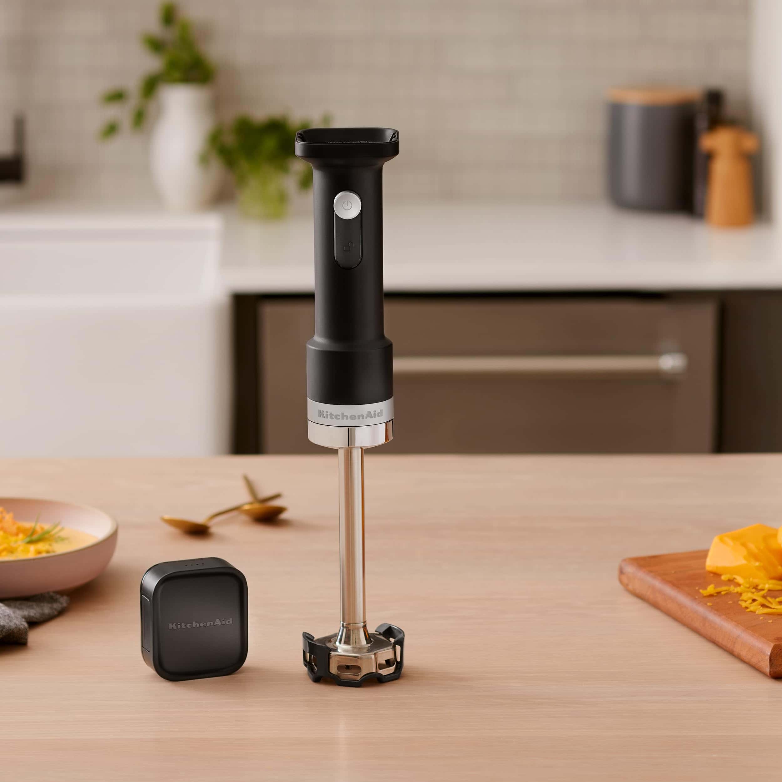 KitchenAid KHBRV00BM Go Cordless Hand Blender - battery sold separately