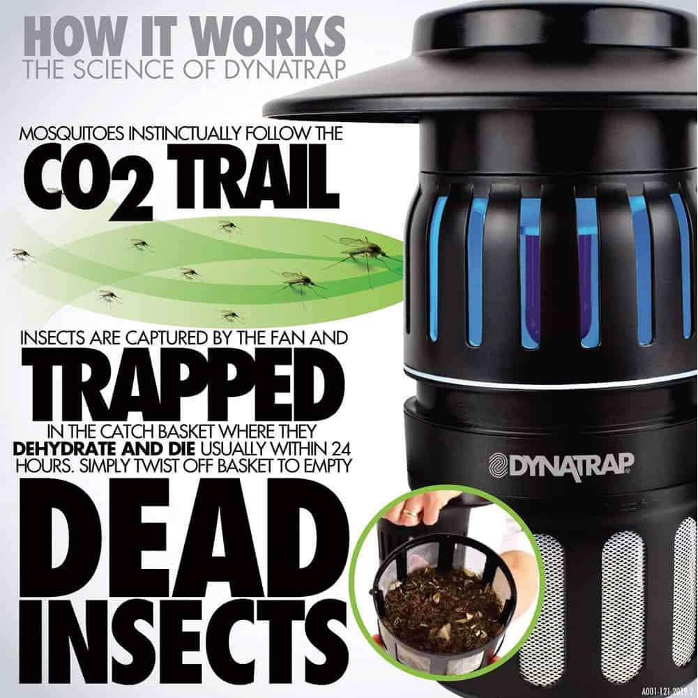 DynaTrap DT1050-TUNSR Mosquito & flying Insect Trap