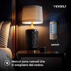 VEYOFLY Fruit Fly Traps for Indoors, Fly Trap Indoor, (2 Device + 6 Refills) Fly Catcher Indoor