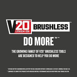 Craftsman CMCF910B V20 3/8 in. Cordless Brushless Impact Wrench Tool Only