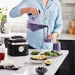 KitchenAid KSB4031BM K400 Variable Speed Blender with Personal Blending Jar