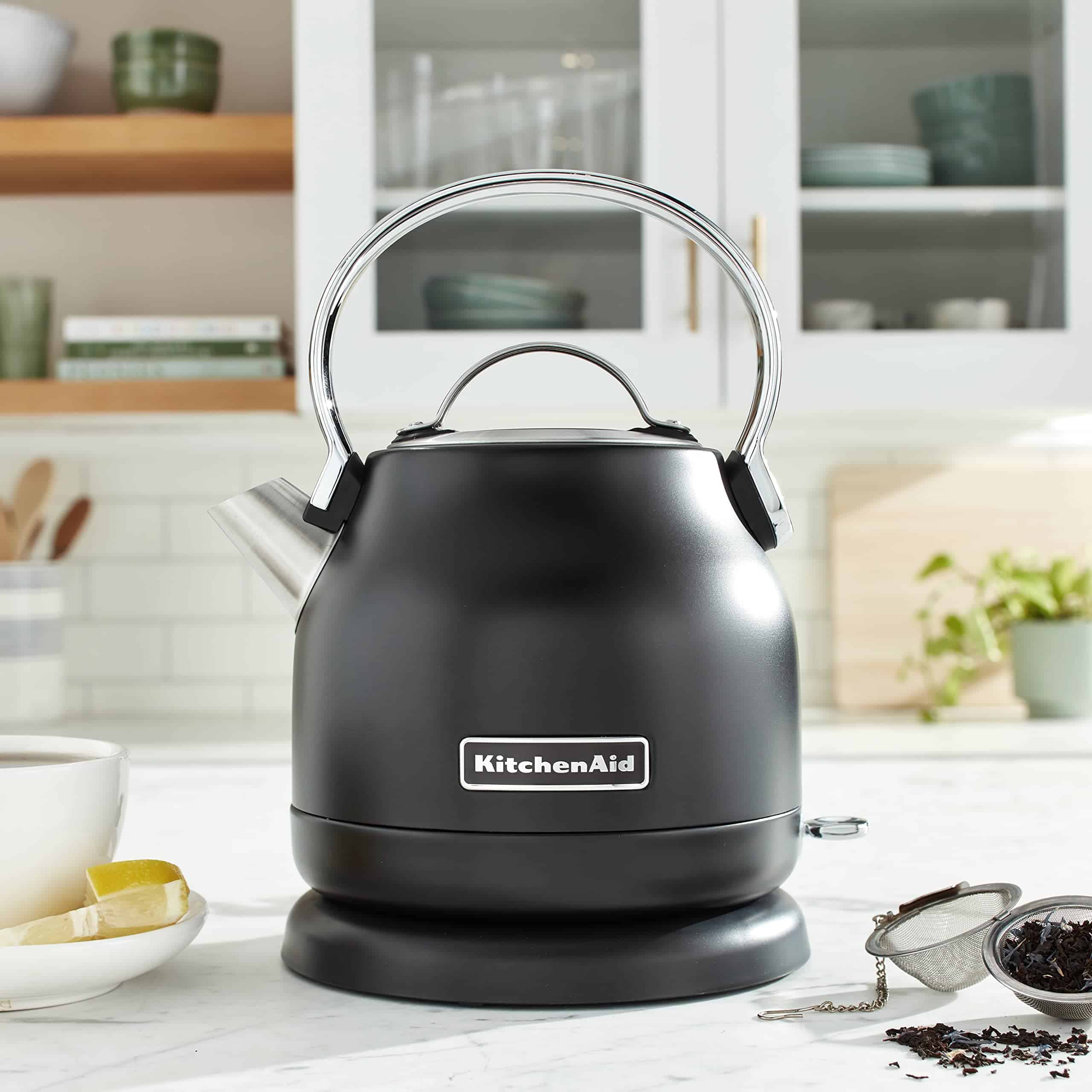 KitchenAid KEK1222BM 1.25 L Electric Kettle, Black Matte