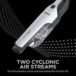 Shark CH963AMZ 2-in-1 Pet Pro Cordless Handheld Vacuum Ultracyclone System, White