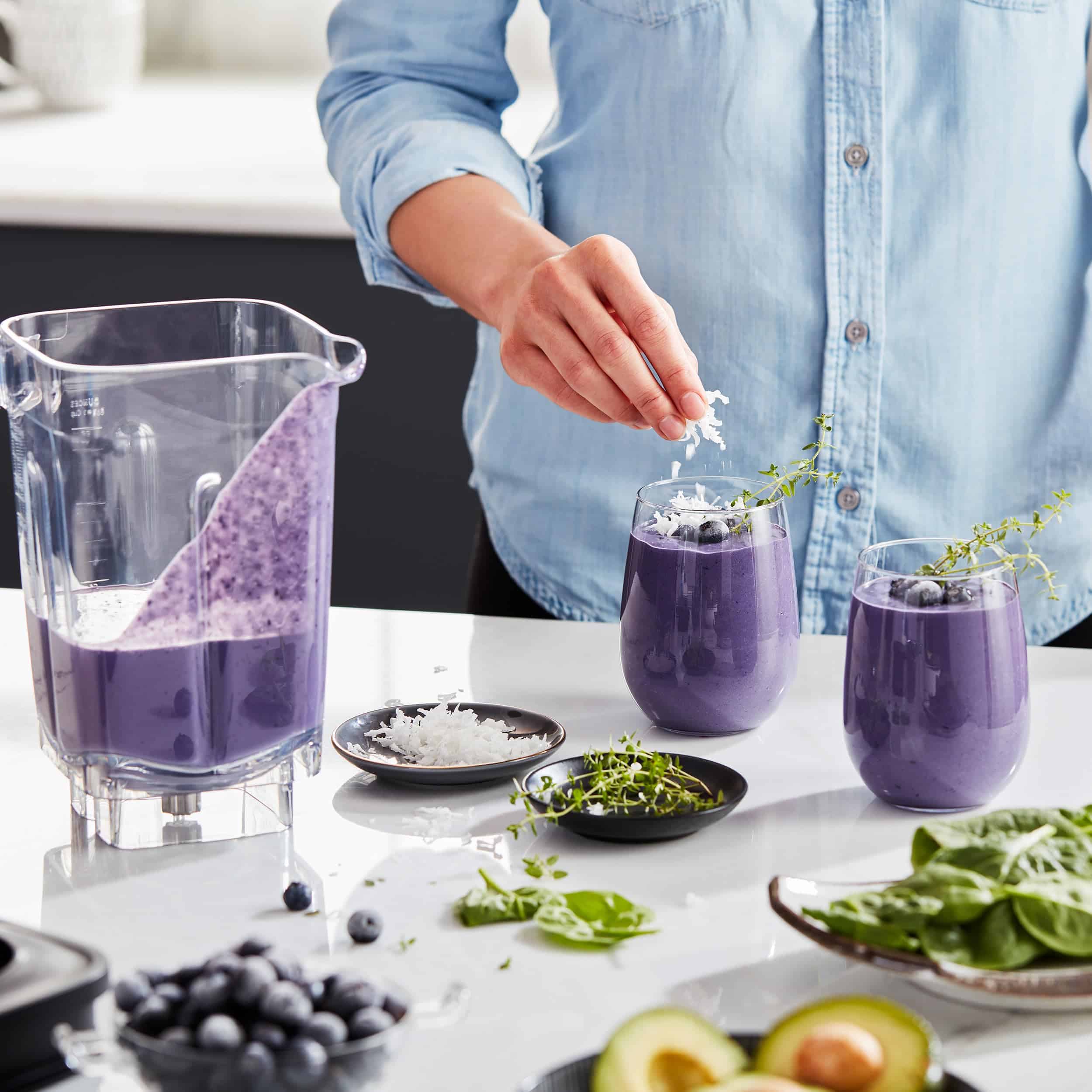 KitchenAid K400 Variable Speed Blender with Tamper - KSB4028 - Contour Silver, 56 ounces