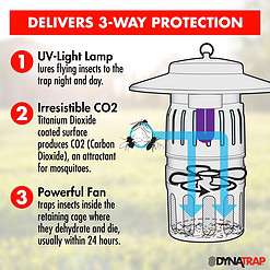 DynaTrap DT1050SR Mosquito & Flying Insect Trap