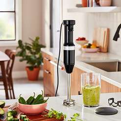 KitchenAid Variable Speed Corded Hand Blender KHBV53, Onyx Black