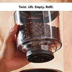 KitchenAid KCG8433ER Burr Coffee Grinder - Empire Red, 10 Oz