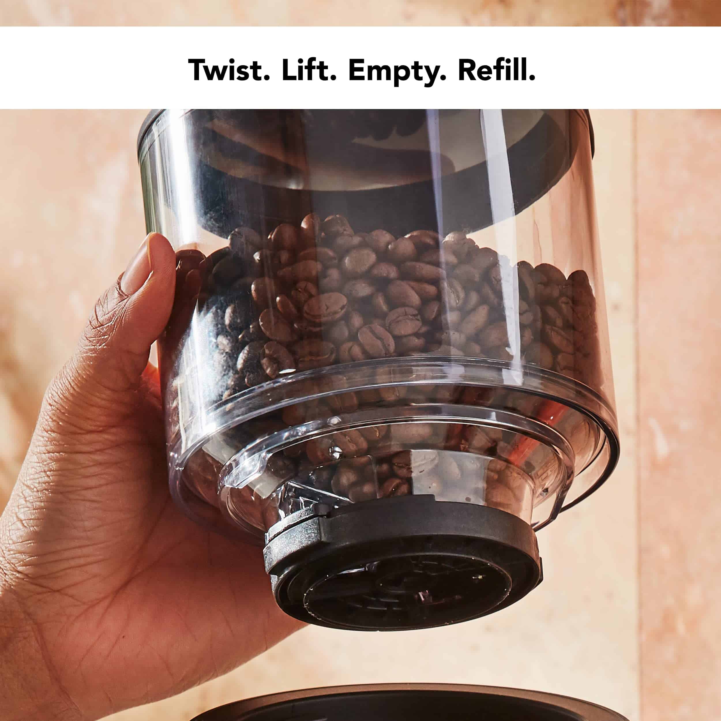 KitchenAid KCG8433ER Burr Coffee Grinder - Empire Red, 10 Oz
