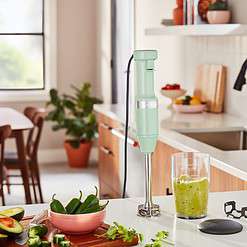 KitchenAid Variable Speed Corded Hand Blender KHBV53, Pistachio