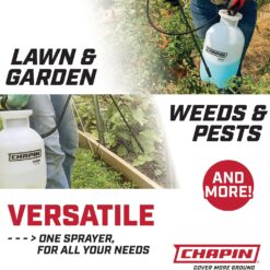 Alternative view of Chapin International 2-Gallon SureSpray Lawn and Garden Poly Tank Sprayer with Anti-Clog Filter for Fertilizers, Translucent White