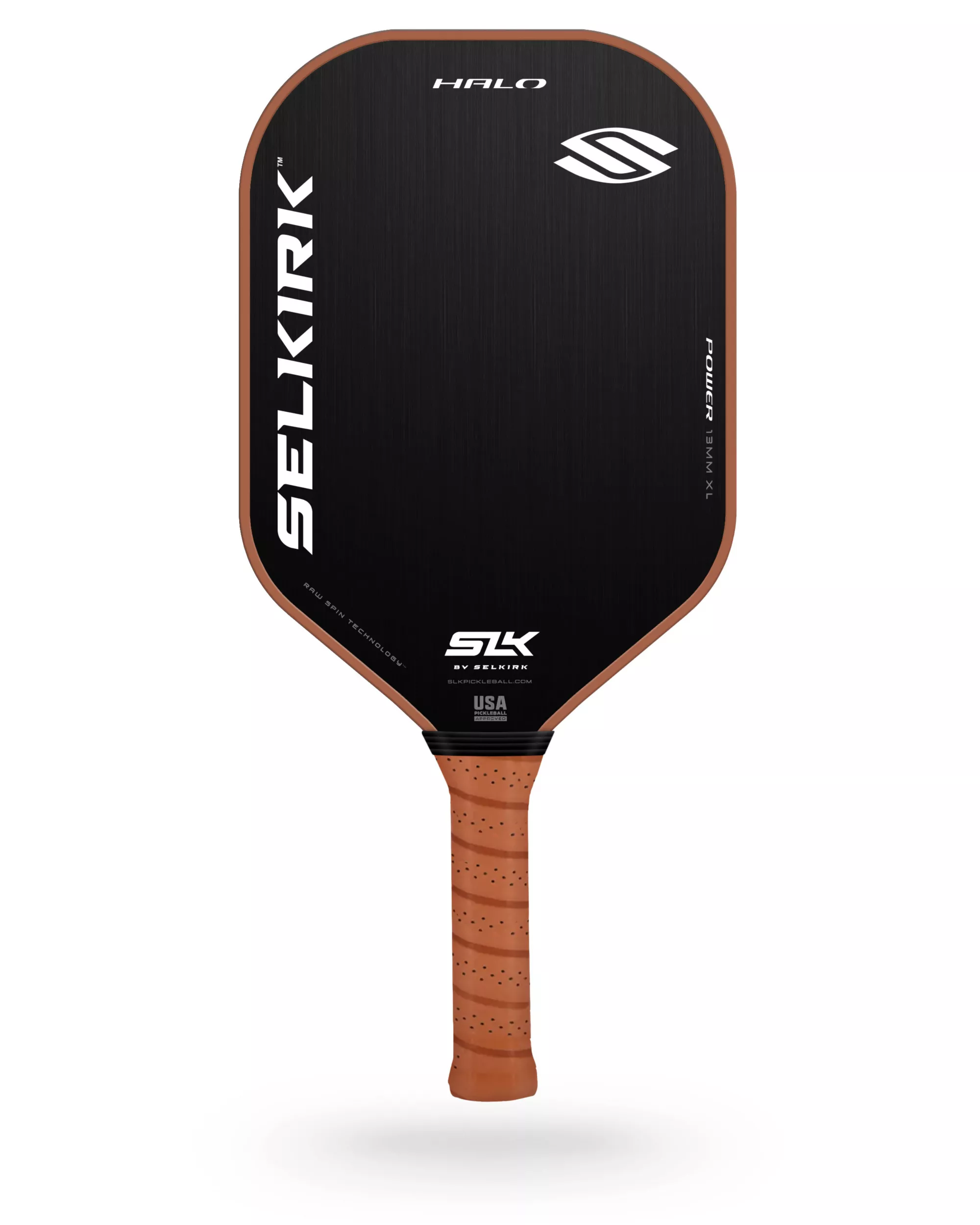 Selkirk Halo Power XL Pickleball Paddle, Raw Carbon