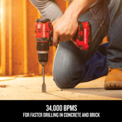 Craftsman CMCD721D2 V20 1/2 in. Brushless Cordless Hammer Drill Kit (Battery & Charger)