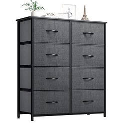 YITAHOME Dresser for Bedroom, Fabric Dresser with 8 Drawers, Tall Dresser, Chest of Drawers for Closet