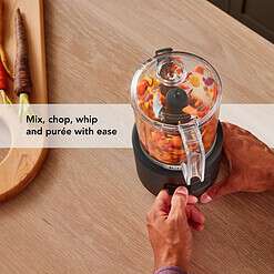 KitchenAid KBUR131BM Go Cordless Bundle with Hand Mixer, Food Chopper and Kitchen Vacuum - battery included